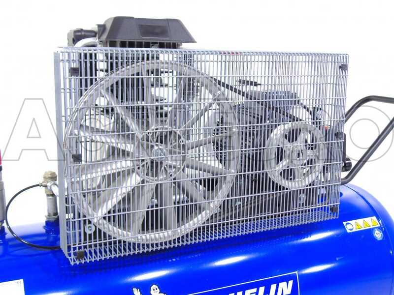Michelin MCX 300 858 - Belt-driven Electric Air Compressor - 7.5 Hp Motor - 270 L