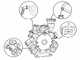 Comet MC 25 - Electric Sprayer Pump - 1.5 HP Single-phase Motor