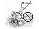 Eurosystems Euro 5 EVO - 6 HP Petrol Garden Tiller - Loncin TM 60 OHV