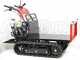 GINKO TR 660 Extensible Tracked Power Barrow with Hydraulic Tipping, Honda GX200 Engine