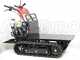 GINKO TR 660 Extensible Tracked Power Barrow with Hydraulic Tipping, Honda GX200 Engine