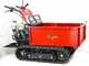 GINKO TR 660 Extensible Tracked Power Barrow with Hydraulic Tipping, Honda GX200 Engine