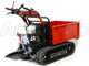 GINKO TR 660 Extensible Tracked Power Barrow with Hydraulic Tipping, Honda GX200 Engine