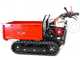 GINKO TR 660 Extensible Tracked Power Barrow with Hydraulic Tipping, Honda GX200 Engine
