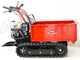 GINKO TR 660 Extensible Tracked Power Barrow with Hydraulic Tipping, Honda GX200 Engine