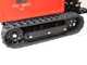 GINKO TR 660 Extensible Tracked Power Barrow with Hydraulic Tipping, Honda GX200 Engine