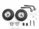 Kit 8-inch Pneumatic Wheels with Handle - Norwik
