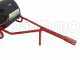 Towing drawbar suitable for AgriEuro electric wheelbarrow sprayer pump