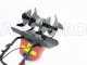 GeoTech ET 800-4 - Electric Garden Tiller - 800 W - 4 Rotary Hoes Rows 