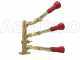 4 pcs kit: anti-drip valves for jets and sprayers - 3/8 MG - 3/8 GF joint