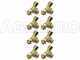 8 pcs kit: anti-drip valves for jets and sprayers - 3/8 MG - 3/8 GF joint