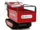 GeoTech Pro GeoPorter 530E BS Hydro Motor Wheelbarrow - 10 HP - Hydraulic dumper skip - 500 Kg loading capacity