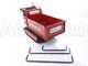 GeoTech Pro GeoPorter 530E BS Hydro Motor Wheelbarrow - 10 HP - Hydraulic dumper skip - 500 Kg loading capacity