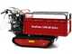 GeoTech Pro GeoPorter 530E BS Hydro Motor Wheelbarrow - 10 HP - Hydraulic dumper skip - 500 Kg loading capacity