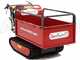 GeoTech Pro GeoPorter 530E BS Hydro Motor Wheelbarrow - 10 HP - Hydraulic dumper skip - 500 Kg loading capacity