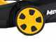 MOWOX EM 3840 PLi Battery-powered Lawn Mower - 2.5 Ah Battery - 38 cm Cutting Width