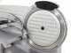 DCG AS2495 - Meat Slicer with 250mm inox blade - Die-cast aluminium body - 300W