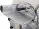 DCG AS2495 - Meat Slicer with 250mm inox blade - Die-cast aluminium body - 300W