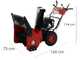 GeoTech-Pro STP766 WEBS - Petrol Snowplough - B&amp;S 950 Snow
