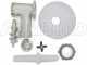 Reber 9502NSP INOX meat grinder - meat mincer - 400 W heavy-duty induction electric motor