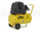 ABAC Pole Position B15 - Wheeled Electric Air Compressor - 1.5 Hp Motor - 24 L Oilless