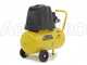 ABAC Pole Position B15 - Wheeled Electric Air Compressor - 1.5 Hp Motor - 24 L Oilless