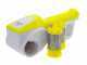 Beper Regina White/Yellow - Battery-powered Grater - Cordless Rechargeable