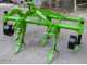AgriEuro 170 Standard Series 5 Tynes Tractor-mounted Ripper - With Steel Gauge Wheels