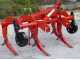 AgriEuro 200 Medium Series 5 Tynes Tractor-mounted Ripper - With Steel Gauge Wheels