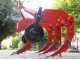 AgriEuro 200 Medium Series 5 Tynes Tractor-mounted Ripper - With Steel Gauge Wheels