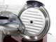 DCG AS2495 Red - Meat Slicer with 250mm stainless steel blade - Die-cast aluminium body - 300W