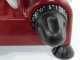 DCG AS2495 Red - Meat Slicer with 250mm stainless steel blade - Die-cast aluminium body - 300W
