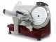 DCG AS2495 Red - Meat Slicer with 250mm stainless steel blade - Die-cast aluminium body - 300W