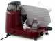 DCG AS2495 Red - Meat Slicer with 250mm stainless steel blade - Die-cast aluminium body - 300W