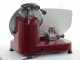 DCG AS2495 Red - Meat Slicer with 250mm stainless steel blade - Die-cast aluminium body - 300W