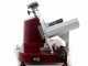DCG AS2495 Red - Meat Slicer with 250mm stainless steel blade - Die-cast aluminium body - 300W