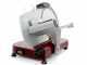 DCG AS2495 Red - Meat Slicer with 250mm stainless steel blade - Die-cast aluminium body - 300W