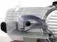 DCG AS2495 Red - Meat Slicer with 250mm stainless steel blade - Die-cast aluminium body - 300W