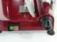 DCG AS2495 Red - Meat Slicer with 250mm stainless steel blade - Die-cast aluminium body - 300W