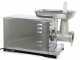 Reber 10024 N INOX meat grinder - meat mincer - N.22 small - 1500W induction electric motor