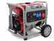 GeoTech Pro GGP 8000-3 - 6.6 kW Wheeled Power Generator with AVR - DC 6 kW Three-phase