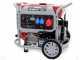 GeoTech Pro GGP 8000-3 ES - 6.5 kW Wheeled Power Generator with AVR - DC 6 kW Three-phase