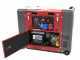 GeoTech Pro DGP8500SE-3 - 6 kW Wheeled Silenced Diesel Power Generator with AVR - DC 5.5 kW Full-Power