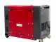 GeoTech Pro DGP8500SE-3 - 6 kW Wheeled Silenced Diesel Power Generator with AVR - DC 5.5 kW Full-Power