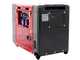 GeoTech Pro DGP8500SE-3 - 6 kW Wheeled Silenced Diesel Power Generator with AVR - DC 5.5 kW Full-Power + Three-phase ATS