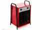 GeoTech EH 2200 T - Electric Hot Air Generator with Fan - 22 kW - Three-phase 