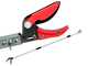 Ausonia - Pruning shear with telescopic pole extendable from 192 to 302 cm - with hacksaw
