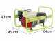 Pramac E 4000 - 3 kW Power Generator - DC 2.6 kW Single-phase