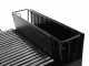 Large-sized Wood-fired Barbecue - 64x34 Grid and V Grooves for Grease Recovery - Foldable and Portable