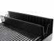 100 cm Wood-fired Barbecue with 98x48 Stainless Steel Grid and V Grooves for Grease Recovery - Foldable and Portable